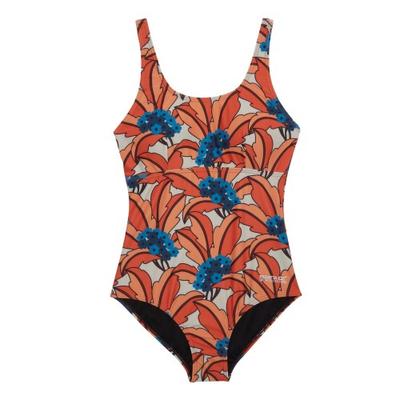 Womens/Ladies Orla Kiely Tropical One Piece Swimsuit