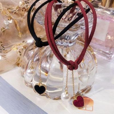 [Onoma] Onm Women's Daily Necklace Leather Necklace (25434452)