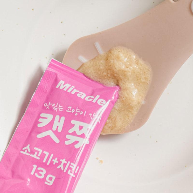 [Pet] Cat Choux Sticks 5 Pieces Beef & Chicken