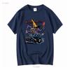 Wild Child Ratfink T Shirt White Print Front H1509 Vintage Washed Comfortable Top For Everyday Wear Slightly Casual Breathable