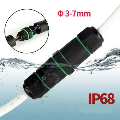 10PCS IP68 Waterproof Underground Junction Box for 3Pin Electrical Cable Junction Box Connector