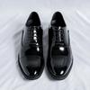 Modische Business-Schuhe aus Leder für Herren, Oxfords zum Schnüren, formelle Schuhe, schwarze Oxfords aus Leder für Herren, elegante Büro-Arbeitsschuhe