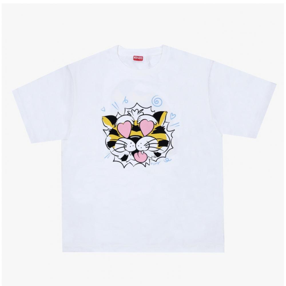 Kenzo Men Wild Tiger T shirT fg55Ts4034sg