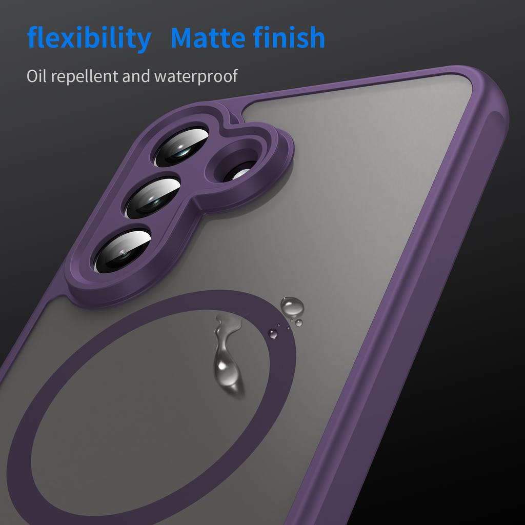 Samsung Galaxy A57 5G Phone Case,Magnetic Shockproof Phone Case,Bumper Hybrid Cover for Samsung Galaxy A57 5G