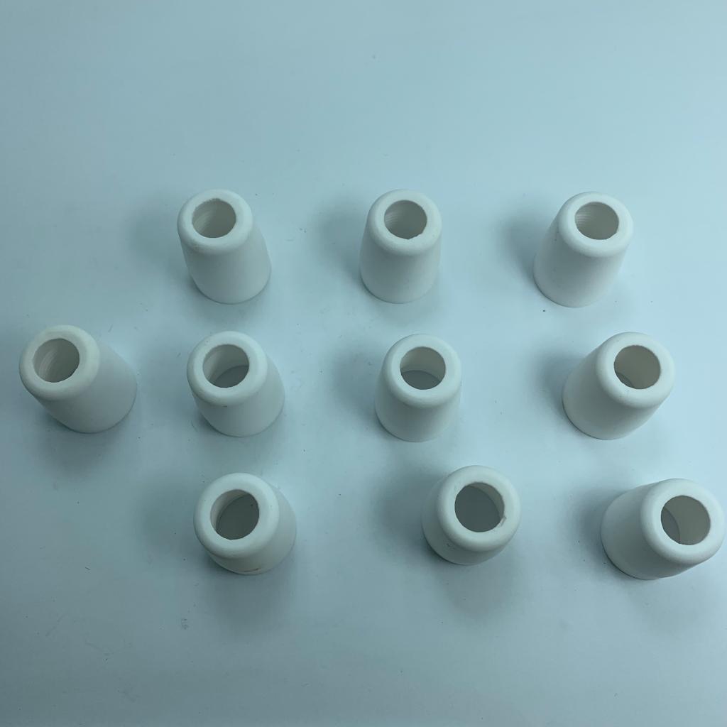 Extended Cutter Shunting Ceramic Cup Consumable Welder Torch - Shield