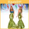 Elegant Adult Mermaid Costume Cosplay For Halloween Womens Party Outfit