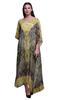 Phagun Giraffe & Zebra Animal Skin Beach Kaftan Bikini Cover up Womena    s Maxi Dress Long
