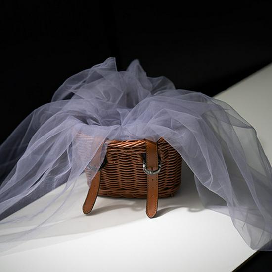 Fairy Mist Soft Tulle Fabric: Handmade Solid Color Lace Veil for Clothing DIY Projects