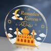 Eid Mubarak Gift, Islamic Acrylic Plaque, Exquisite Small Islamic Gift, Ramadan Mubarak Gift, Nurseries, Home Desk Living Room Acrylic Decoration,