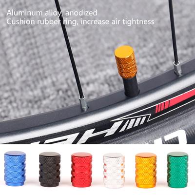 4PCS Aluminum Tire Valves Stem Caps Corrosions Resistant Covers Aluminum Valves Caps Engineered Valves Stem Caps Set X37F