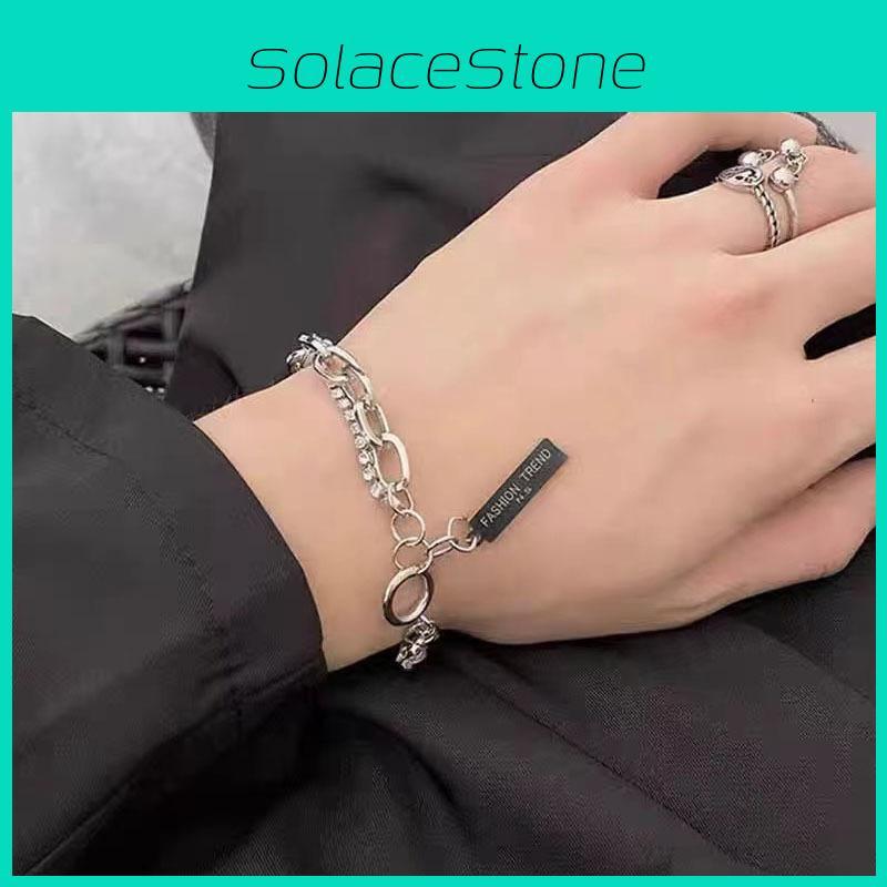 Trendy And Unique Double Layered Bracelet For Men Luxury And Sophisticated Style