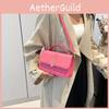 Chic Casual Solid Color Small Square Shoulder Bag For Women In Multiple Colors Fashionable And Versatile