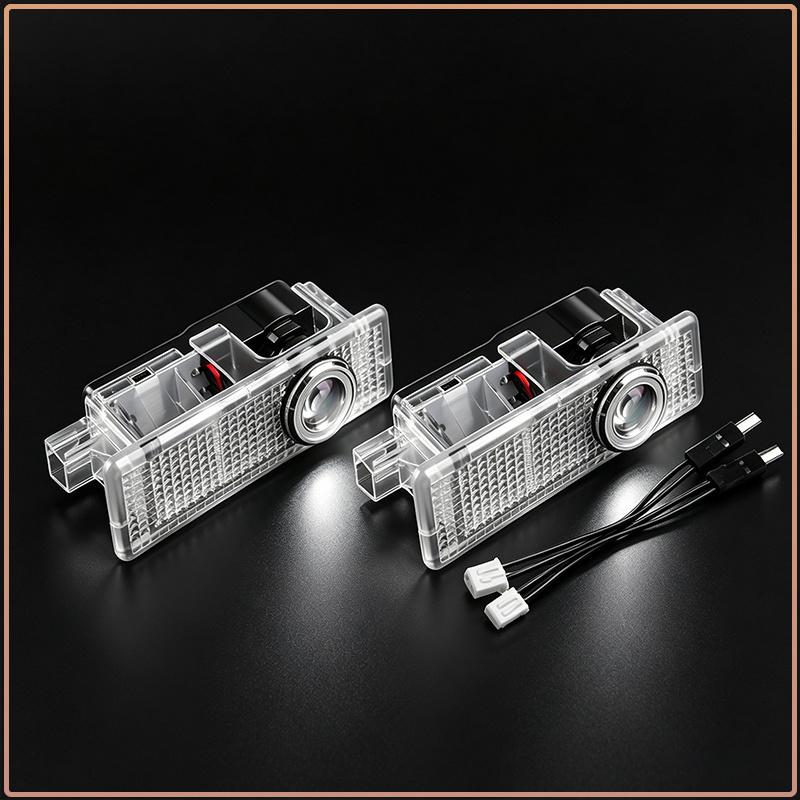 2 Stück Auto LED Tür Willkommens-Projektorleuchten Kabellose Geister Schatten Trittbeleuchtung Für Jaguar XF XE XK F E-Pace F-Pace I-Pace F-TYPE X S F Typ XJ XEL XFL
