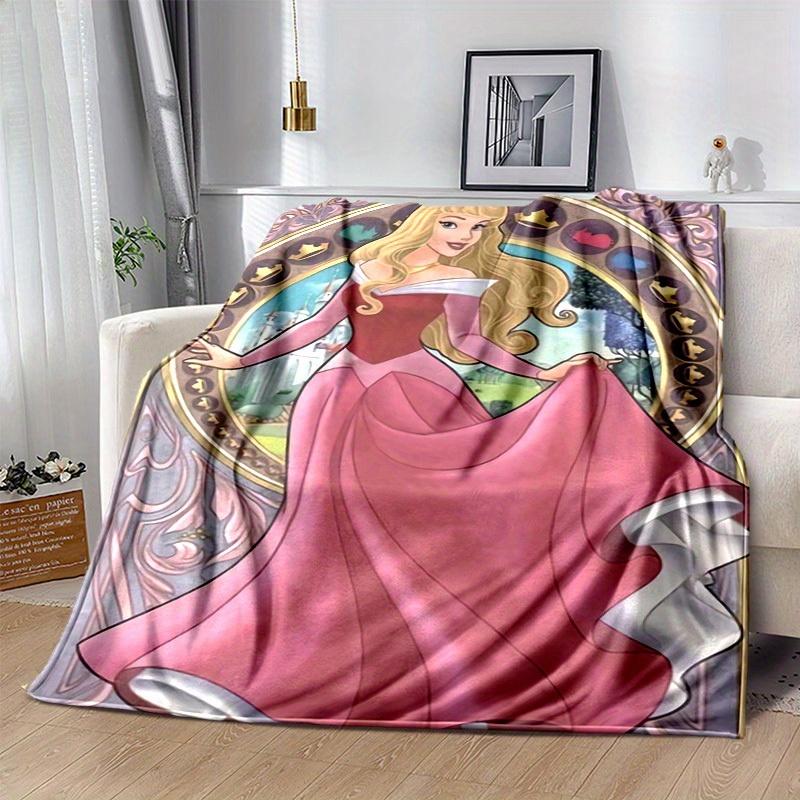 1 pezzo Coperta Decorativa Principessa Disney Aurora Perfetta per Divano, Letto, Viaggio