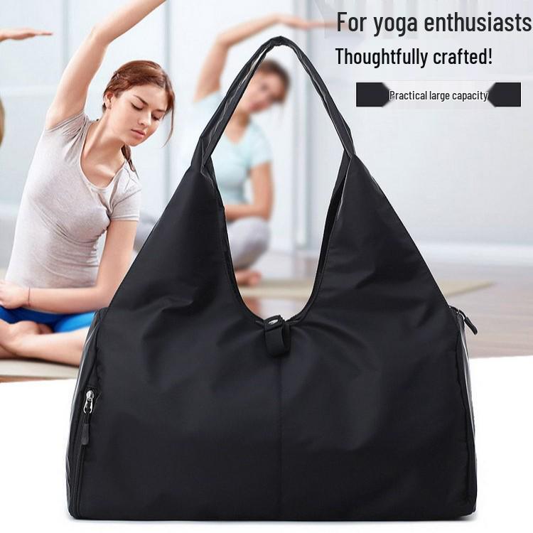 Stylish Large-Capacity Travel Bag with Shoe Compartment – Lightweight, Versatile for Yoga, Training, and Short Trips (Shoulder/Crossbody)