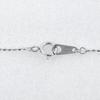 Heart Necklace 14 White Gold/diamond Heart 2.7g Women Used