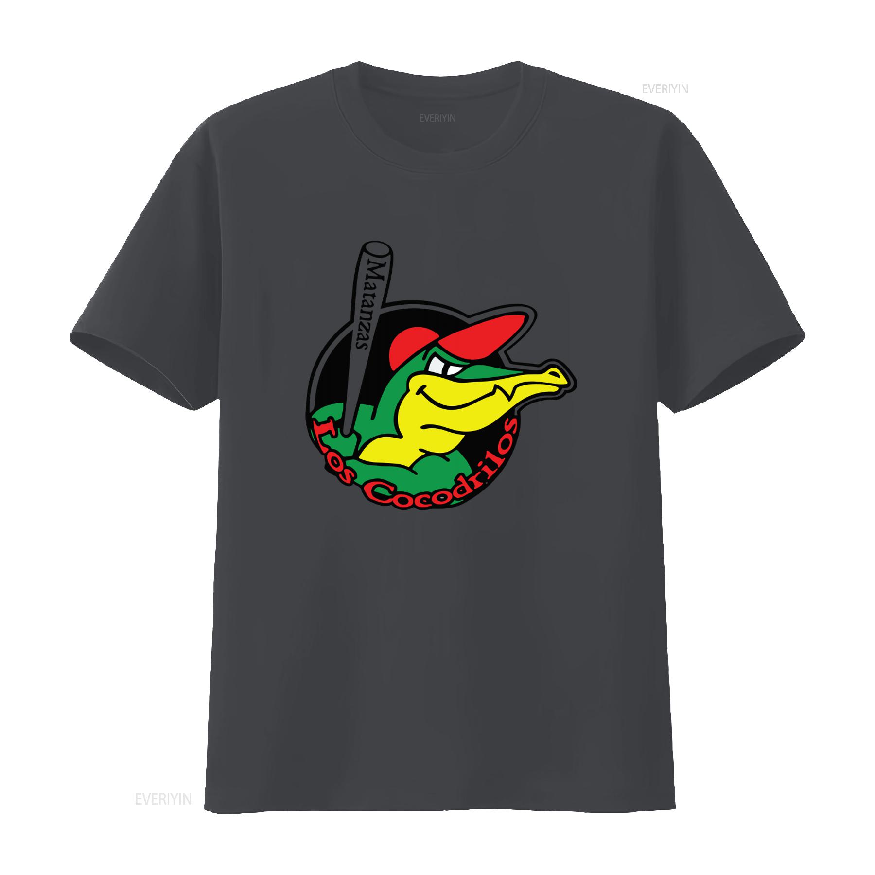 

Los Cocodrilos de MATANZAS Cuban Baseball CROCODILES T shirt vintage Washed Comfortable Soft Versatile Stylish Breathable 4XL