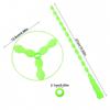 39pcs Flying Helicopter Rotating Circle Bamboo Dragonfly Manual Friction Plastic Propeller Outdoor Flying Toy Children's Gift