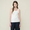 Side Ribbed Sleeveless Knit Top B6m5k327