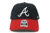 47 Brand MVP MLB National League Atlanta Braves Cap '47 (1 Cap)