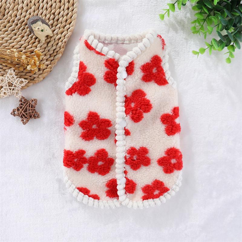 

Жилет из овечьей шерсти для собак и кошек - Теплый, утолщенный кардиган для осени/зимы, идеально подходит для мелких/средних пород, таких как бульдоги и мопсы L