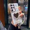 Suitable for Samsung S25 Ultra Love Mirror Mobile Case S24 Plus Fresh and Fashion S23 Ultra New Model