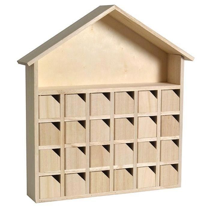 Calendrier de l'Avent Maison 24 cases