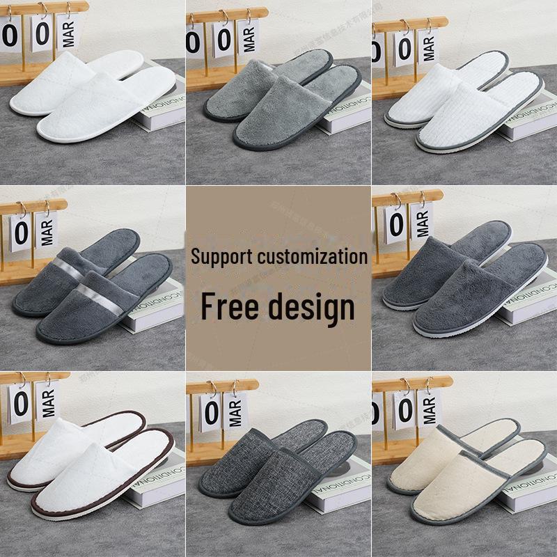 Luxury Non-Slip Disposable Slippers for Home and Hospitality Use