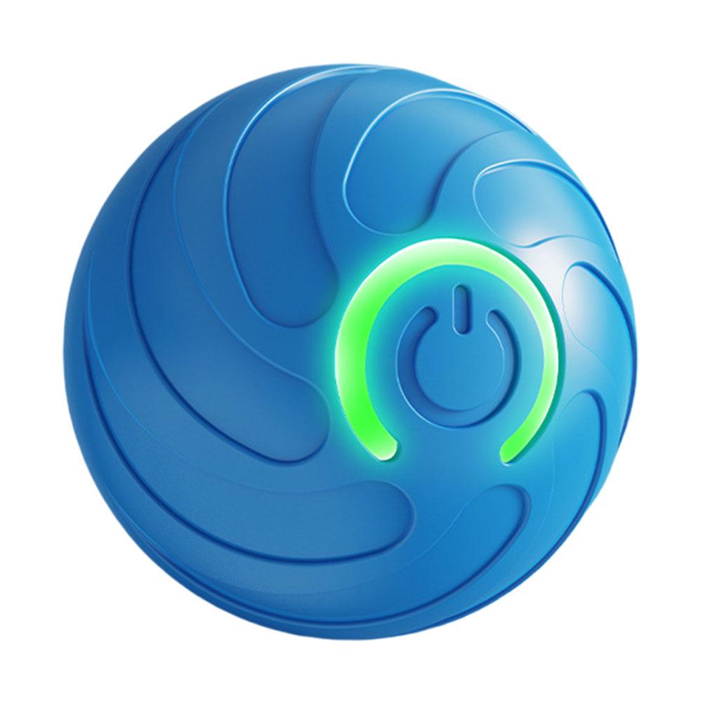 

Интерактивные шарики для кошек USB-перезаряжаемый Автоматический катающийся шар Самовращающийся шар Быстрокатящийся шар для кошек и котят в помещении синий