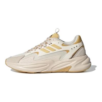 Ozwave Anti-Slip Wear-Resistant Low-Top Chunky Sneakers Unisex Ivory White Sneakers JR3198