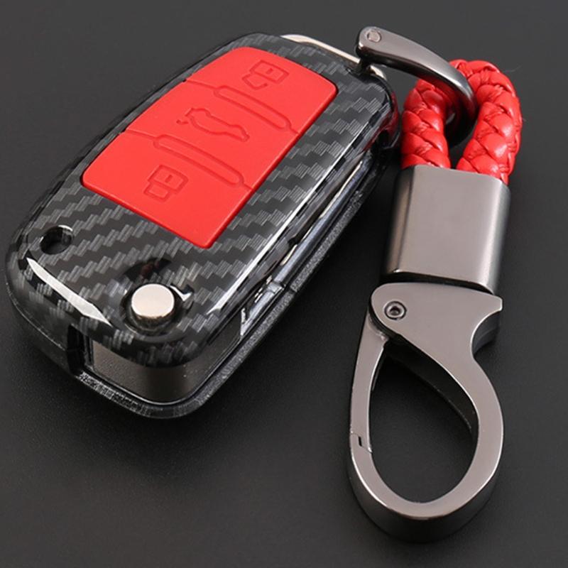 Car Key Cover Remote Control Key Protector for A4L A5 A6L A3 Q7 Q3 Q5L A8L ABS