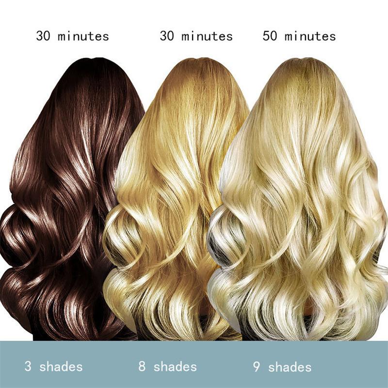 Fashion Hair Fade Cream Set Hair Bleach for Men Women Does Not Damage Hair Roots Hair Care
