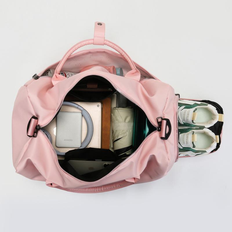Sports Yoga Fitness Bag Women's Dry and Wet Separation Swimming Bag Large Capacity Leisure Short Business Trip Luggage Tide