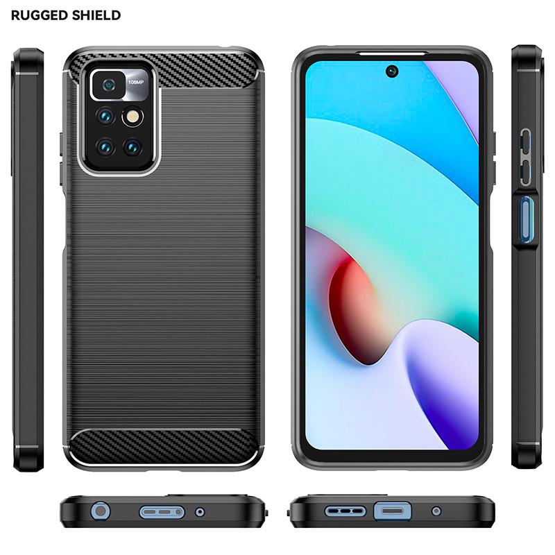 For Xiaomi Redmi 10 Case Cover Redmi 10 Capas New Phone Phone Bumper Back Shockproof Soft TPU Cover For Redmi 10 Redmi10 Fundas