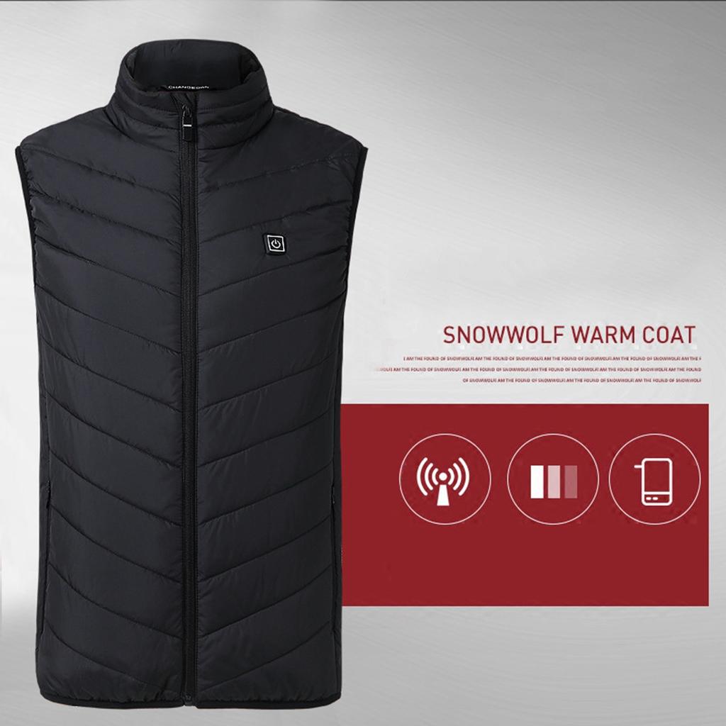 Heated Vest Heating Jacket for Men and Women USB Electric Warmer Clothes Outdoor