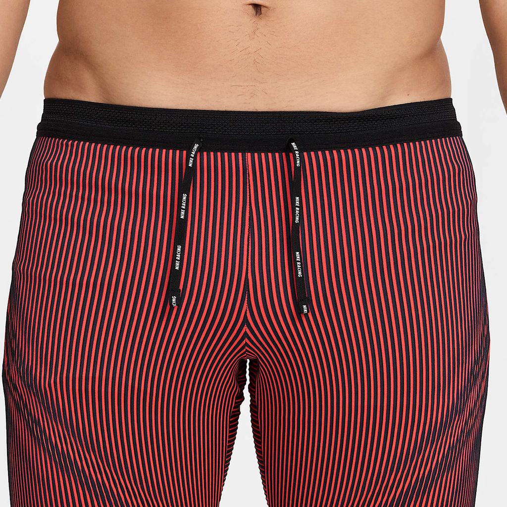 Nike Dri-FIT Advaeroswift Striped Fashion Versatile Lace-Up Sports Shorts Men shorts Bright-Red FN3369-015