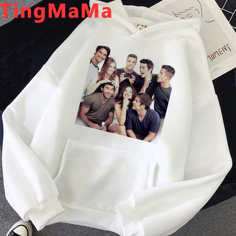 Teen Wolf Hoodie für Männer, Stilinski 24, Lahey McCall, Kawaii Pullover, Mode Sweatshirt, Unisex Streetwear 90er Jahre Hoodies