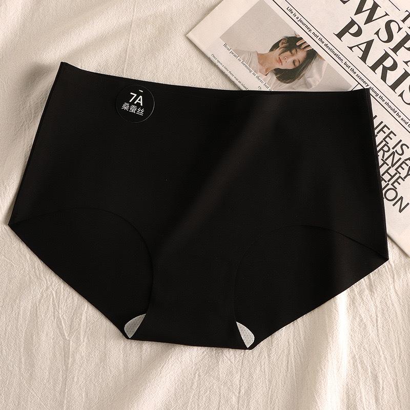 5-Piece Set of Women's Seamless Panties In Solid Colors for Everyday Wear