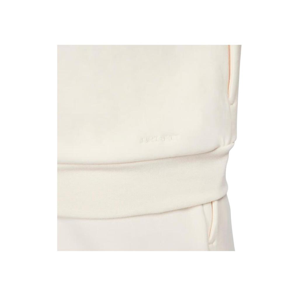 Nike Primary Dri-Fit Einfarbig Schnelltrocknend Vielseitiger Rundhalsausschnitt Bequem Weich Sweatshirt Herren Sweatshirt Off-White FZ0972110