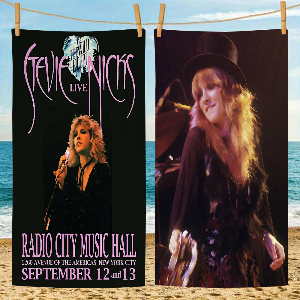 Lang Pattong White Stevie Nicks Singer Big Microfiber Beach Towels Quick Dry Towel Sand Beach Towels Pool Towel For Travel Swim Pool Yoga