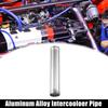 2 Pcs Auto OD 1.25" Length 6" Aluminum Alloy Intercooler Pipe Tube Straight