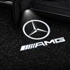 2PCS/Set Car Door Light Laser Logo Decor Project Ghost Lamp Mercedes Benz A B C M ML GLA GLS E Class W176 W205 W166 W246 W2121