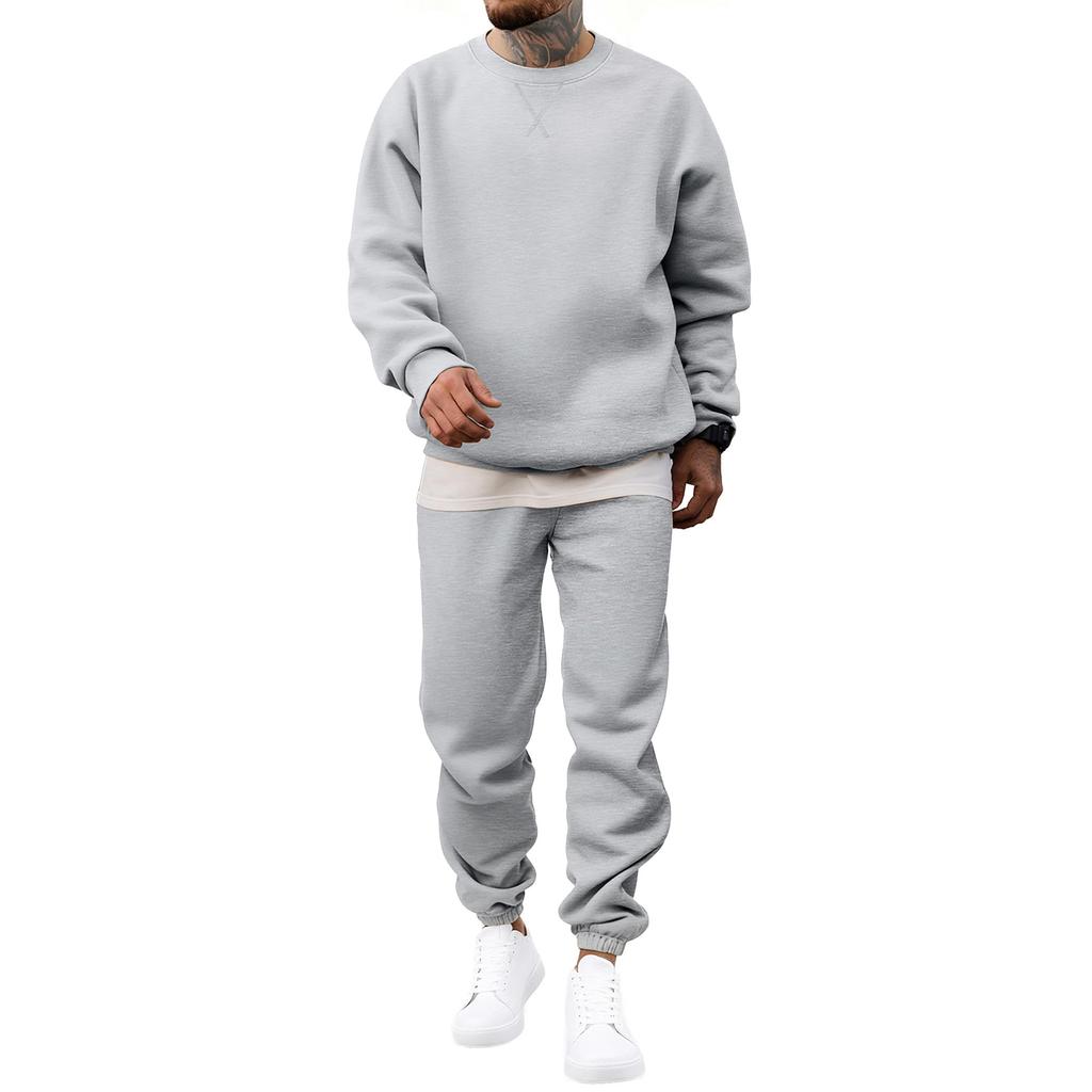 Men's Sweatshirts Sweatshirts And Jogging Pants Track Pants Fleece Tracksuit Sets