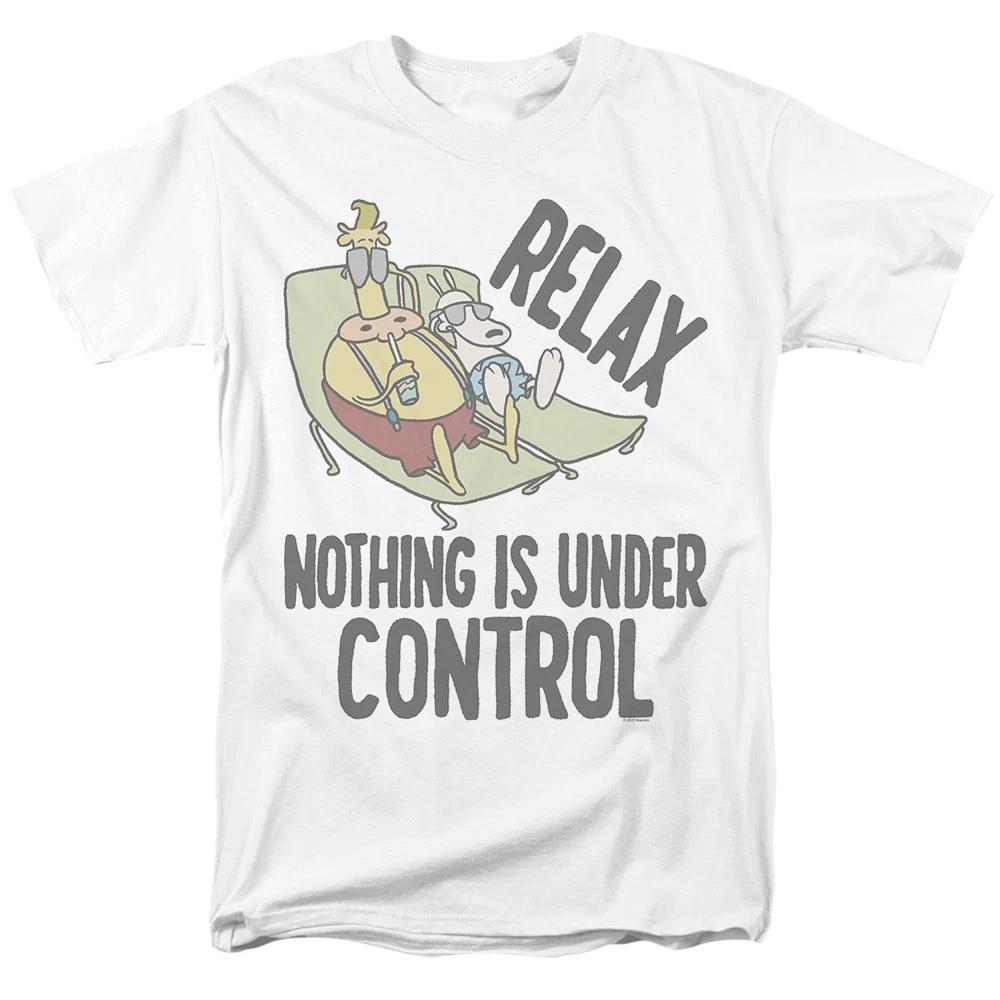 Rocko s Modern Life - Relax -  Unisex Short Sleeve Children s T-shirt - White 100