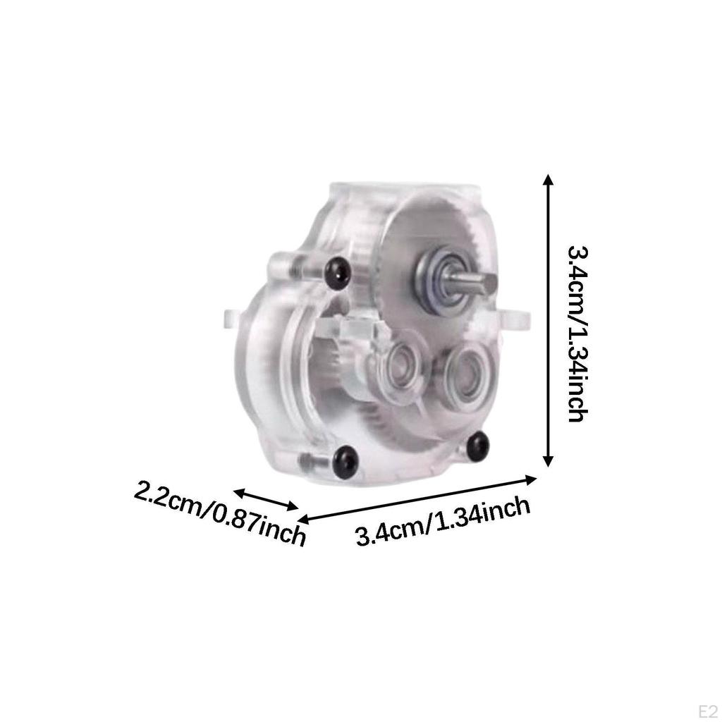 RC Gearbox Housing Accessories, Replaces, Repair Parts ,Metal ,Gearbox Case for 1/18