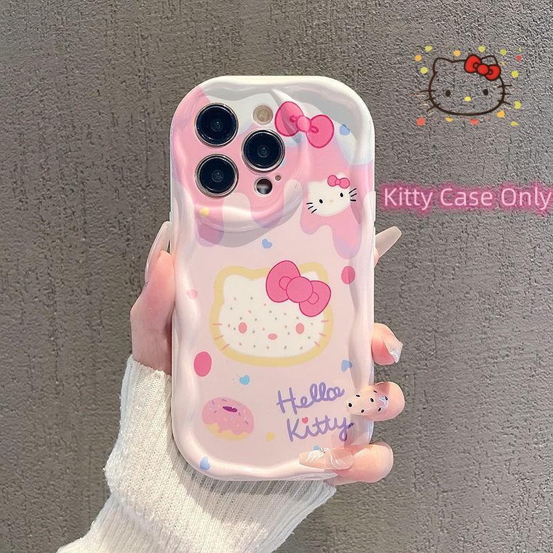 INS Kawaii Hello Kitty Casing For Xiaomi Redmi 15C 15 Note 15 Pro 14C 13C Note 14 13 12 Pro Plus A7 Pro 5G Trendy Phone Case