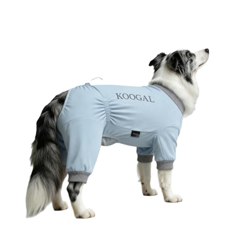 Cotton Full-Body Dog Pajamas With Anti-Lick Design Breathable Quick-Dry Small Medium Breeds Like Bichon Shih Tzu Golden