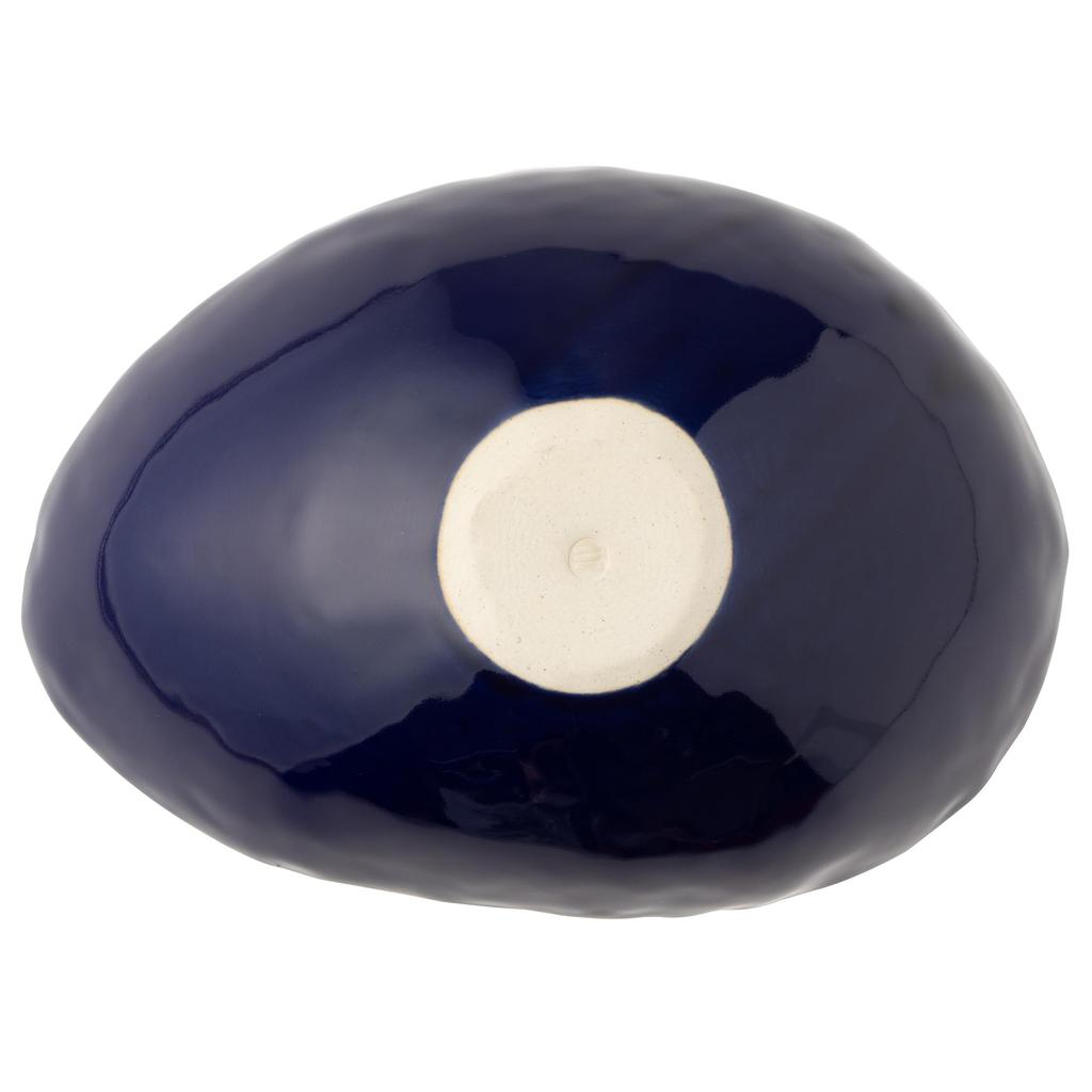 TOKI1919 Mino Rain Mino Japanese polka dot salad deep dish for simmered approximately 22 x 8 cm in suitable for Japanese and other traditional