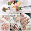 Nail Art 1cm Mini Tofu Kostky Pat Lepidlo Škrábací Tužka Sada Nástrojů Houbička Postupná Změna Rozmazání Růž Malý Čtverec