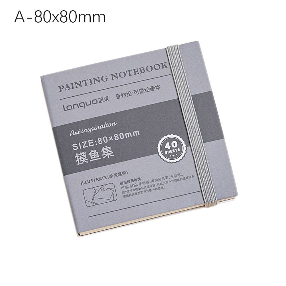 Art Supplies Sketchbook Inspiration Record Draw Book Small Notebook